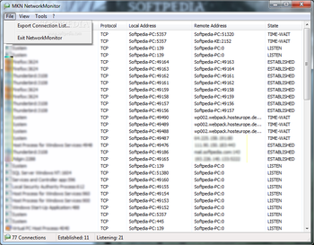 MKN NetworkMonitor screenshot 2