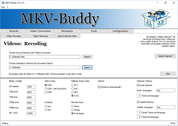 MKV Buddy screenshot 2