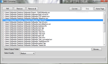MKV Converter screenshot