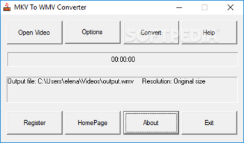 MKV To WMV Converter screenshot