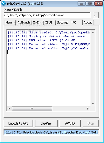 MKV2AVI screenshot 7