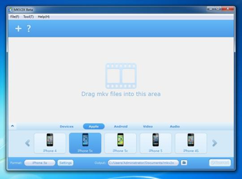 MKV2X screenshot