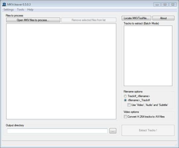 MKVcleaver Portable  screenshot