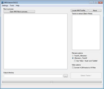 MKVcleaver  screenshot
