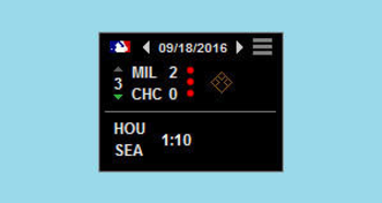 MLB Scoreboard screenshot