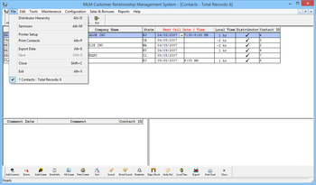 MLM Customer Relationship Management System screenshot 2