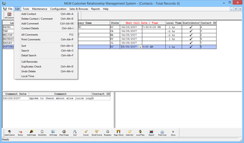 MLM Customer Relationship Management System screenshot 3