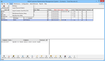 MLM Customer Relationship Management System screenshot 4