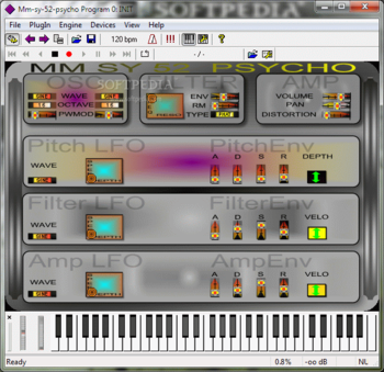 MM SY 52 PSYCHO Synth screenshot