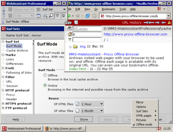 MM3-WebAssistant - Proxy Offline Browser - Pro screenshot 2
