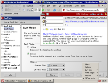 MM3-WebAssistant - Proxy Offline Browser - Pro screenshot 3