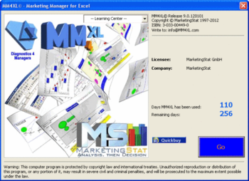 MM4XL - Marketing Manager for Excel screenshot