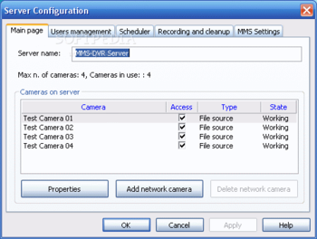 MMS Digital Video Recorder screenshot 3