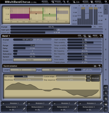 MMultiBandChorus  screenshot