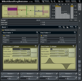 MMultiBandRingModulator  screenshot
