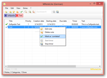 MNoteLite screenshot 2