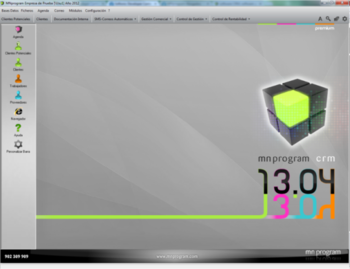 MNprogram Software CRM screenshot 3