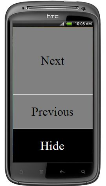 Mo6 Mobile Presentation Control screenshot