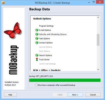 MOBackup screenshot 10