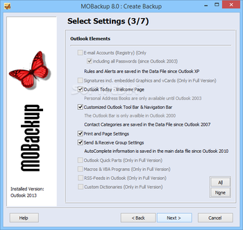 MOBackup screenshot 5