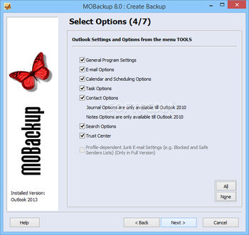 MOBackup screenshot 6