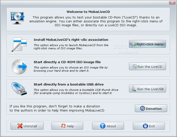 MobaLiveCD screenshot