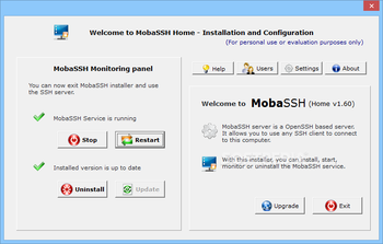 MobaSSH screenshot