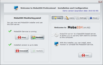 MobaSSH Professional screenshot