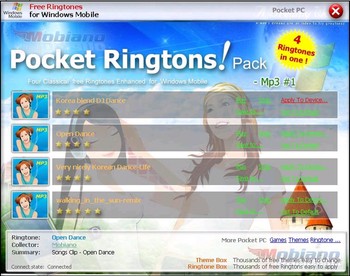 Mobiano Free mp3 ringtones Pack - #1 screenshot 2