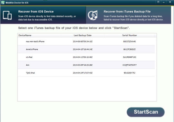 MobiKin Doctor for iOS screenshot