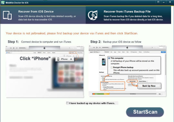 MobiKin Doctor for iOS screenshot 2