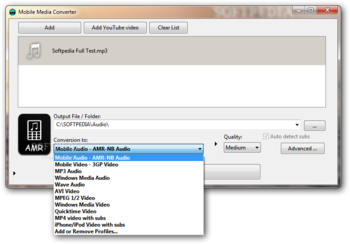 Mobile Media Converter screenshot 2