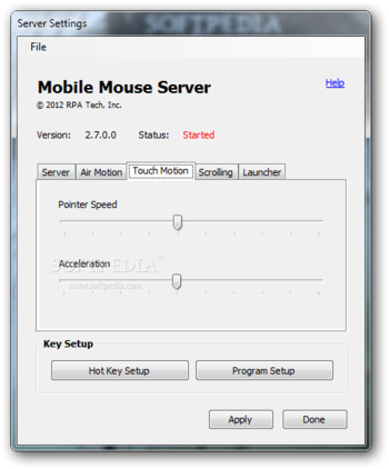 Mobile Mouse Server screenshot 3