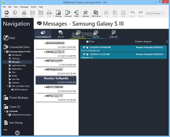 MOBILedit! Forensic with Searchtool Lite screenshot 4