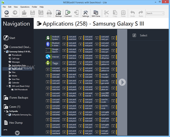 MOBILedit! Forensic with Searchtool Lite screenshot 5