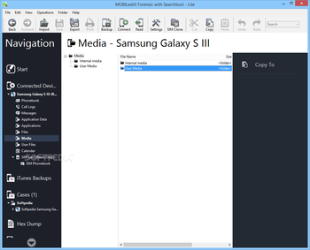 MOBILedit! Forensic with Searchtool Lite screenshot 7
