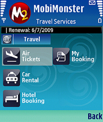 MobiMonster Travel Services screenshot 2
