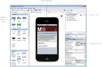 MobiOne Design Center screenshot