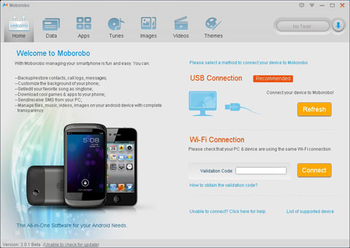 MoboRobo screenshot