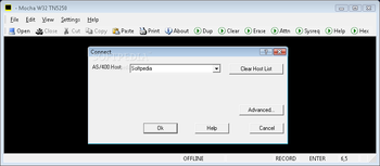 Mocha W32 TN5250 screenshot