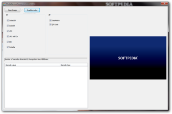Moda Barcode Reader ActiveX screenshot