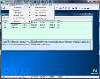 MODAS Classic screenshot 2