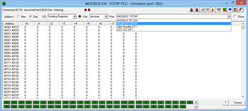 MODBUS screenshot 2