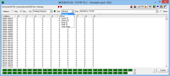 MODBUS screenshot 3