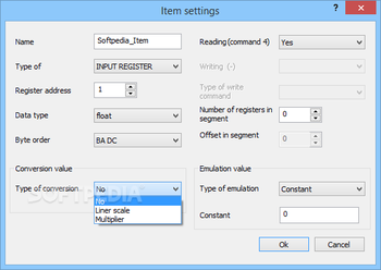 Modbus OPC server screenshot 7