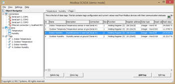 Modbus SCADA screenshot