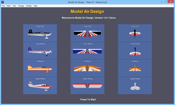 Model Air Design screenshot