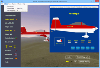 Model Airplane Color Design screenshot 5