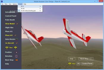 Model Airplane Color Design screenshot 7
