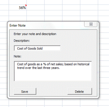 ModelJockey Notes for Excel screenshot 3